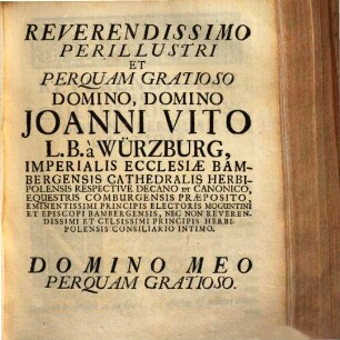 Continuatio iurisprudentiae feudalis, quatuor articulos de feudorum obiecto ... exhibens