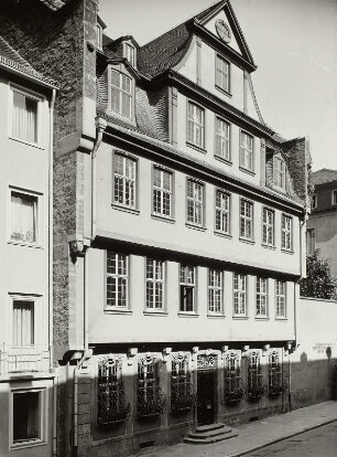 Frankfurt (Main), Goethehaus, Straßenansicht