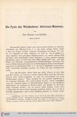 28: Die Pyxis des Wiesbadener Altertums-Museums