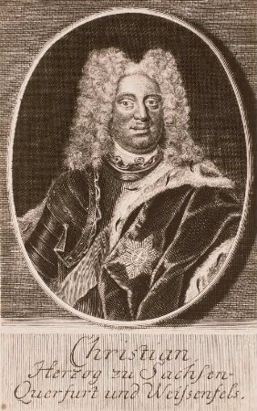 Herzog Christian zu Sachsen-Weißenfels