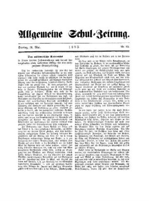 Der arithmetische Unterricht