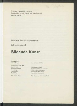 Bildende Kunst