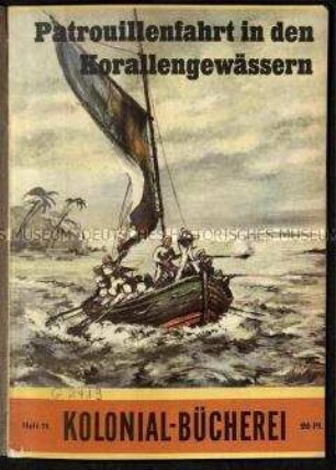 Propaganda-Roman über die Kämpfe um Deutsch-Ostafrika Ende des 19. Jahrhunderts