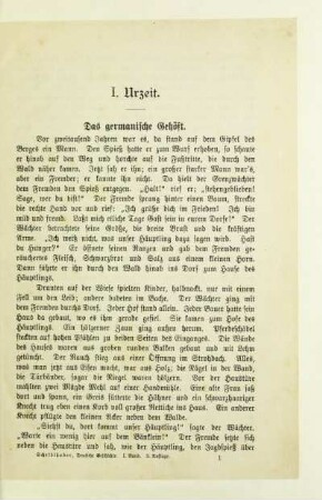 I. Urzeit