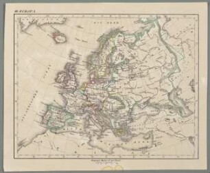 Europa [Atlas der neuesten Erdkunde]