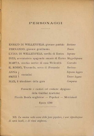 Lydia : commedia lirica in tre parti