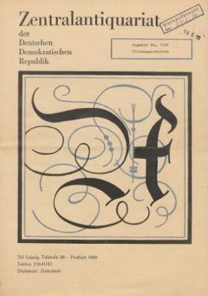 Nr. 1126: Sittengeschichte