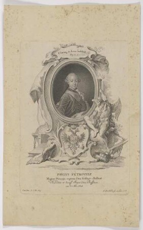 Bildnis des Pavlvs Petrovitz