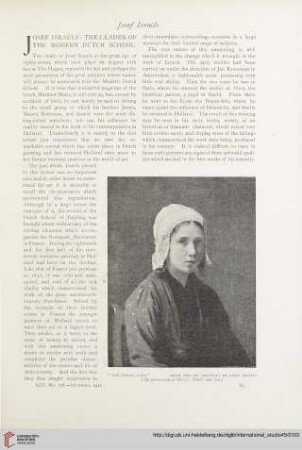 Josef Israëls: the leader of the modern Dutch school