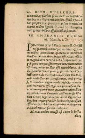 In Epiphaniis Domini. - Dominica Quinta Post Epiphania.