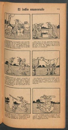 El indio enamorado - [Comic]