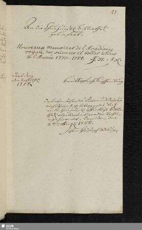 [1788 aus der BreitkopfischenBuchhandlung geliefert]