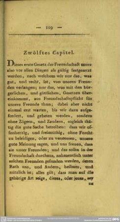 Zwölftes Capitel