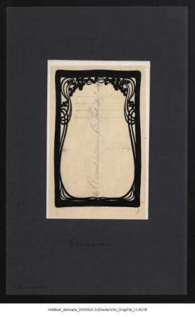 Diederichs-Graphik 1223