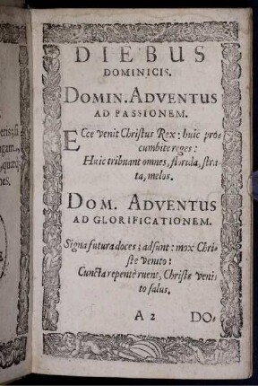 Diebus Dominicis
