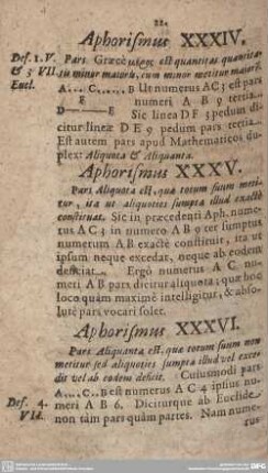 Aphorismus XXXIV. bis LXVI.