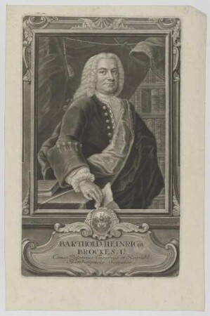 Bildnis des Barthold. Heinricus Brockes
