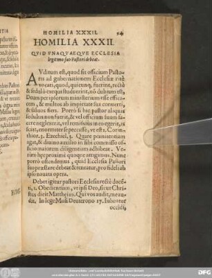 Homilia XXXII.