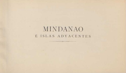 Mindanao é islas adyacentes