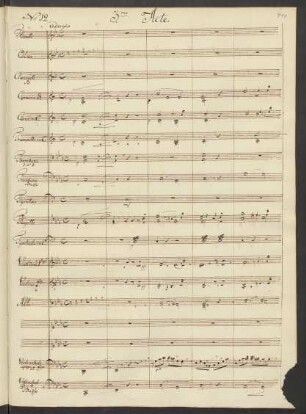No. 12.[Choeur:] Graces, vertus, soyez en deuil