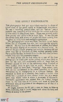 The spoilt photograph