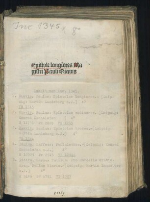Epistolae longiores