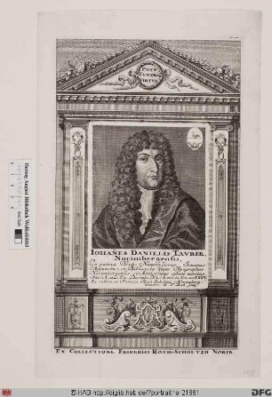 Bildnis Johann Daniel Tauber