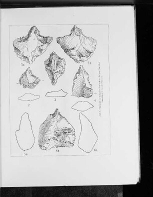Abb. 8. Flintgerät der Schaalsee-Zivilisation. Bohrer (Nat.Gr.). Sammlung A.G. von Zastrow.