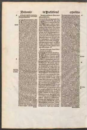 Incipit praefatio in Hieremiam prophetam.