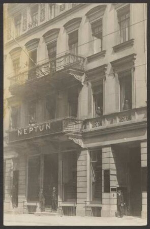 Ansichtskarte Versicherungsgesellschaft Neptun, Oranienstraße