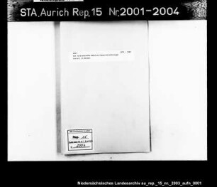Die ostfriesische Mobiliar-Feuerversicherungsanstalt in Norden