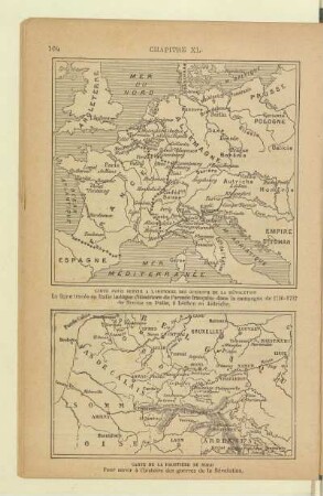 Carte de la frontiére du nord