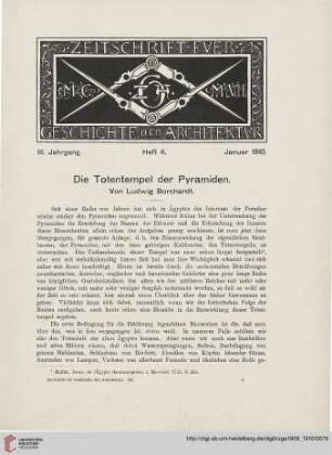 Heft 4 [Januar 1910]