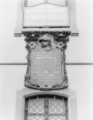 Bismarck-Gedenktafel : Mainz, Kupferbergterrasse. Bismarck-Gedenktafel am Kufperberg-Haus