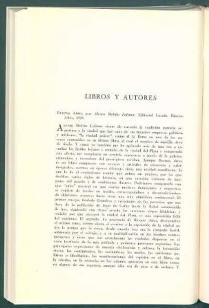 Libros y autores