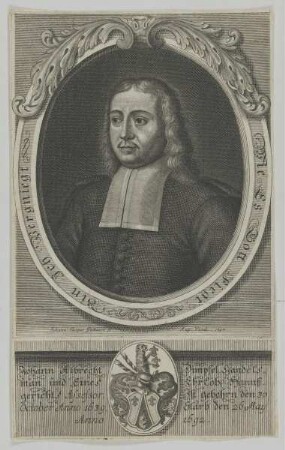 Bildnis des Johann Albrecht Dimpfel