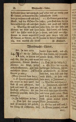 20-70, Weyhnachtslieder