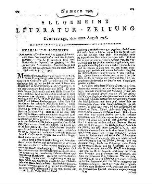[Kessler von Sprengseysen, C. F.]: Anti-Saint-Nicaise : Ein Turnier im XVIII. Jahrhundert. T. 2. Archimedes. Leipzig: Jacobäer 1786