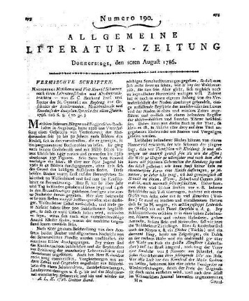 [Kessler von Sprengseysen, C. F.]: Anti-Saint-Nicaise : Ein Turnier im XVIII. Jahrhundert. T. 2. Archimedes. Leipzig: Jacobäer 1786