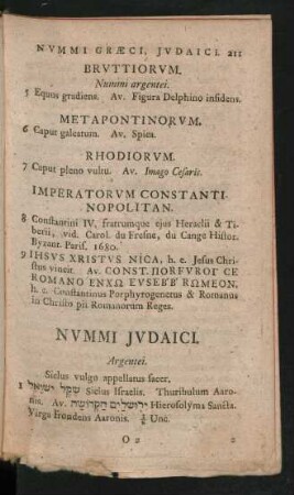 Nummi Judaici
