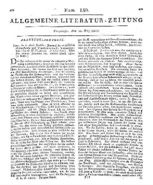 Journal der practischen Arzneykunde und Wundarzneykunst. Bd. 10. Hrsg. v. C. W. Hufeland. Jena: Akad. Buchh. 1800 Auch u. d. T.: Neues Journal der practischen Arzneykunde und Wundarzneikunst. Bd. 3.