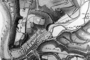 Meißen. Stadtplan von Meißen, 1811 (Stadtarchiv Meißen)