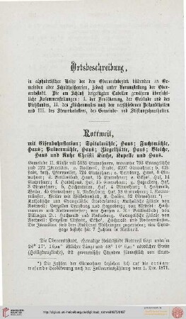 Ortsbeschreibung
