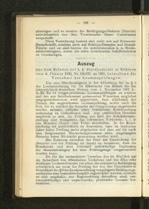 Auszug