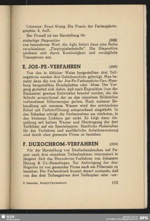 E. Jos-Pe-Verfahren