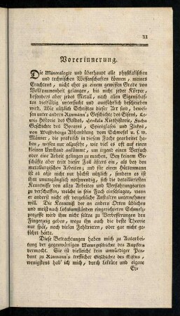 XI-XII, Vorerinnerung