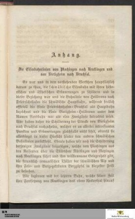 Anhang: Eisenbahnlinien