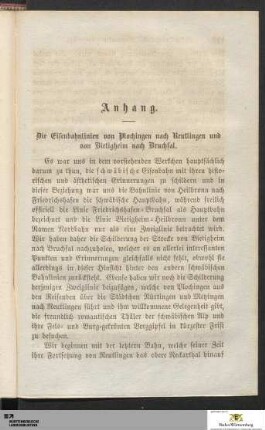 Anhang: Eisenbahnlinien