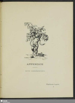Appendice. Notes complémentaires