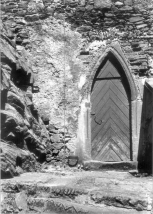 Liebstadt. Schloß Kuckuckstein (Wiederaufbau 15. Jh., Umbau 1796-1802). Portal